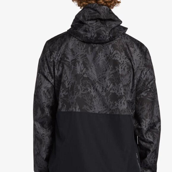 Billabong x Coral Gardeners Restore Windbreaker Size Small New NWT - Picture 7 of 10